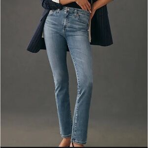 AG x Anthropologie Stevie Straight Jeans
